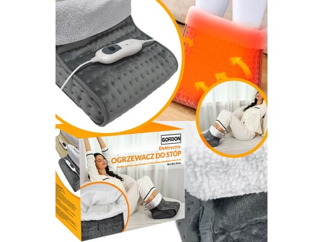 Gordon Pro- elektryczny ogrzewacz do stóp